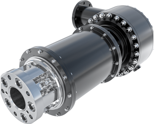 Hydraulischen Drehverteiler für Grundbau und Bohrungen 